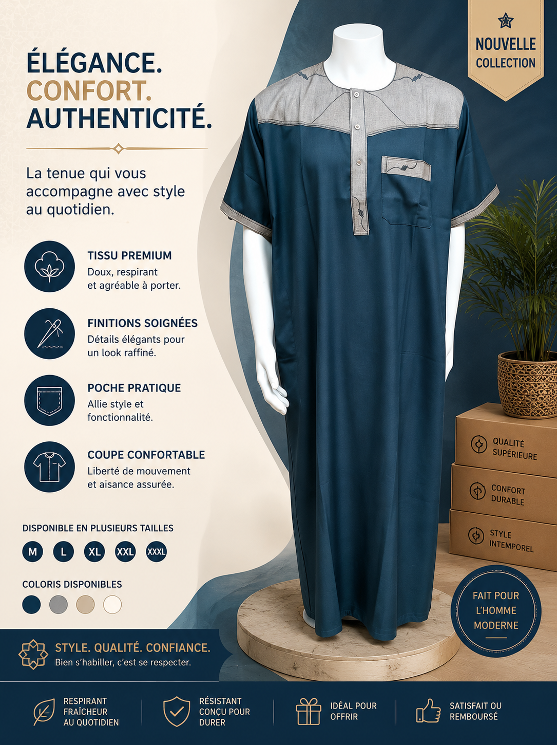 Qamis premium
