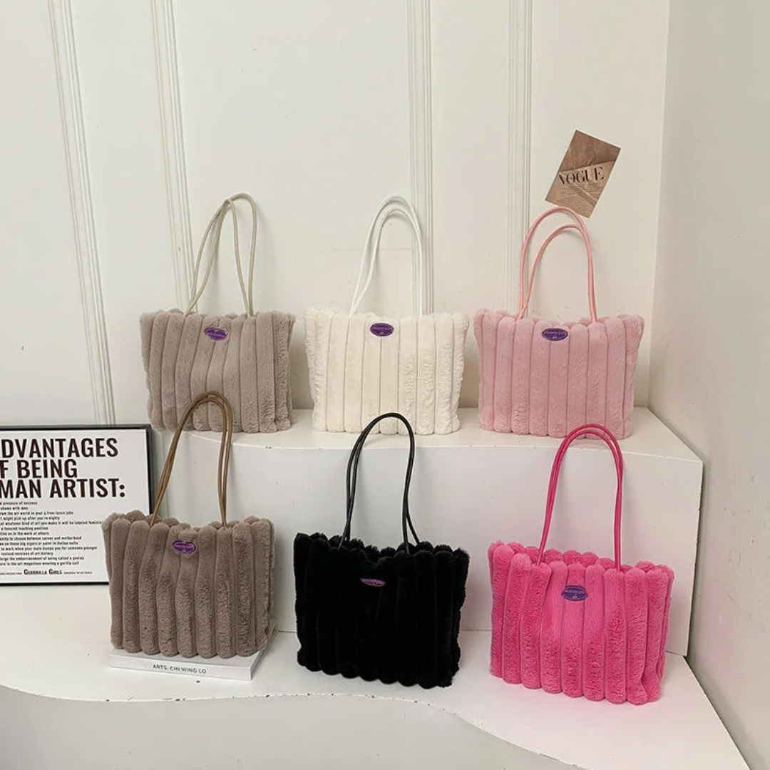 Sac à main peluche