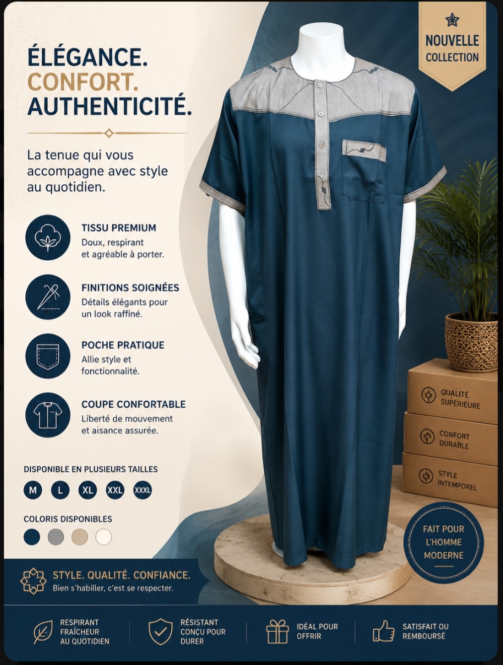 Qamis premium